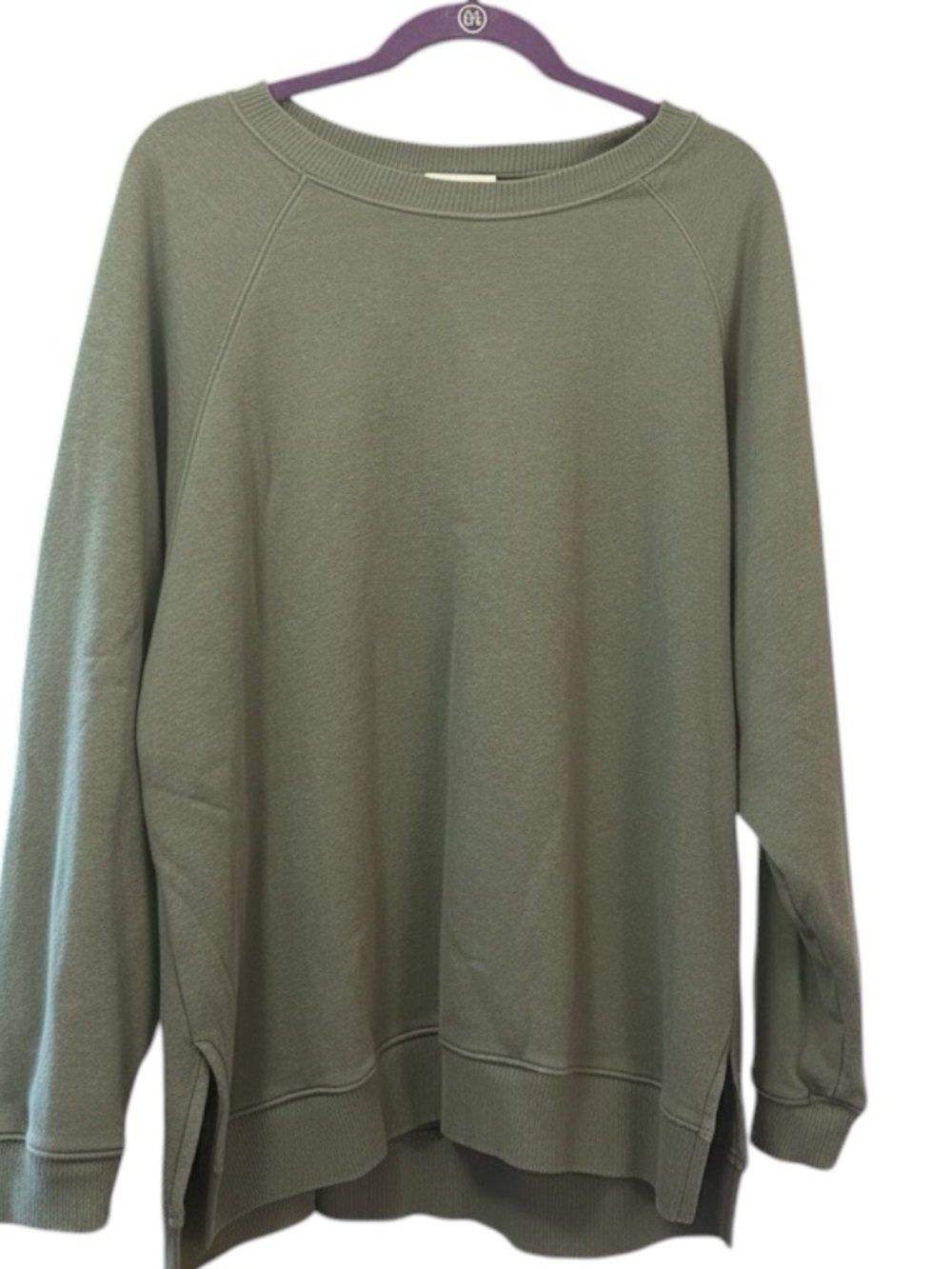 American Eagle Outfitters Olive Green Crewneck Sweatshirt